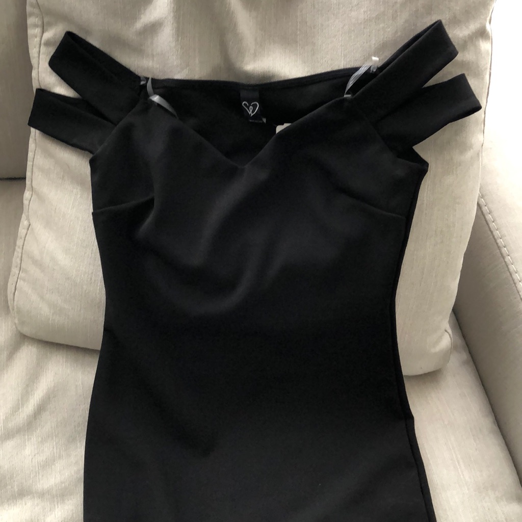 Body On Black Dress